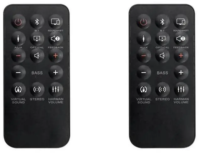 Alt view image 5 of 7 - 2X Replace Remote Control For  Cinema Soundbar SB250 Sound Bar