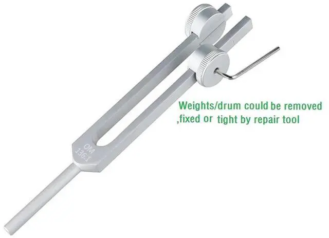 Alt view image 7 of 7 - 4Pcs Tuning Fork Set(128Hz, OM 136.1Hz, MI 528Hz, 4096Hz),for Healing Chakra,Sound Therapy,Reliever Stress