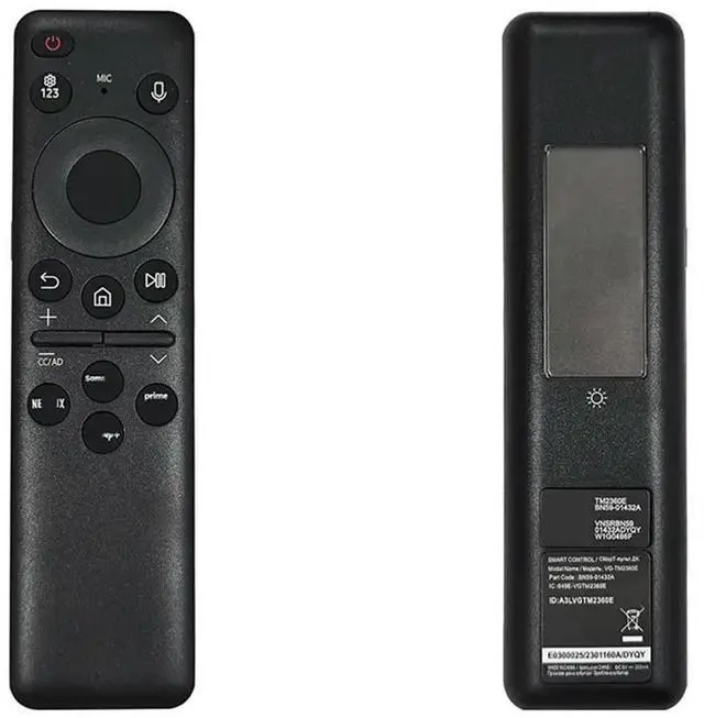 Alt view image 6 of 7 - For  TV Model QN Series Solar Voice Remote Control BN59-01455A Eco-Friendly