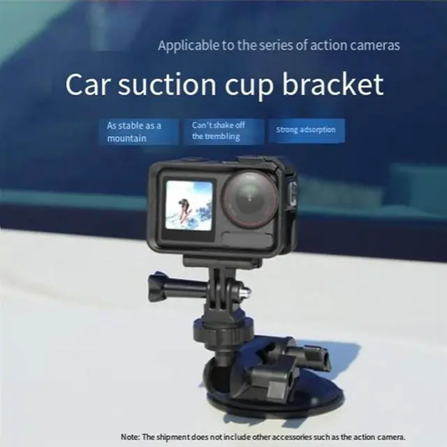 Alt view image 6 of 7 - Car Accessories Suction Cup Car Mount For OSMO Pocket 3 Action Camera Holder Gimbal Stabilizer Secure Mounting