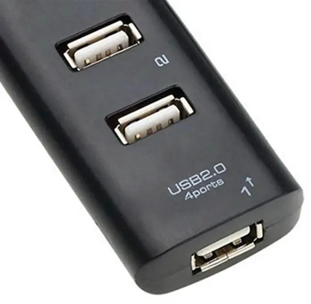 Alt view image 6 of 7 - 10X USB Hub 2.0 Multi-USB High Speed Hub Splitter 4-Port USB Hub Adapter For Laptop Receiver Computer Accessories