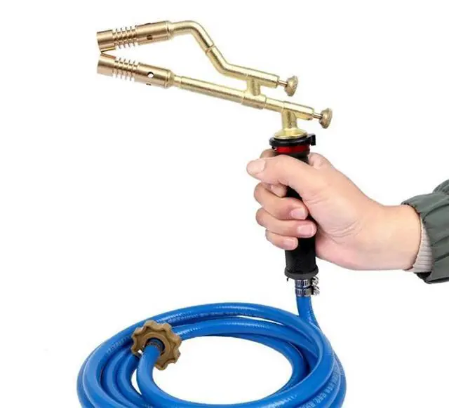 Alt view image 6 of 7 - High Temperature Welding Torch Silver Copper Aluminum Welding Tools Propane Gas Torch