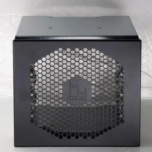 Alt view image 7 of 7 - 4-Bay Large Capacity HDD Hard Drive Cage Rack 5 Inch 3 x Optical Drive Bays to 3.5 Inch SAS SATA Hard Drive Tray Caddy