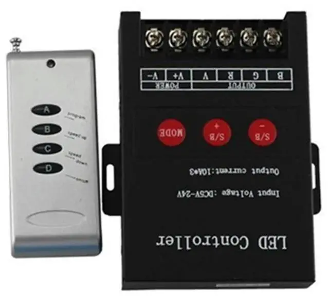 Alt view image 7 of 7 - 2X 30A Led Controller IR Remote Big Power 360W BT Controller For RGB Strip Light DC5-24V