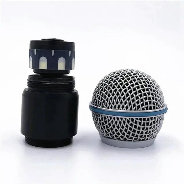Alt view image 6 of 7 - 2PC BETA58A Microphone Head Microphone Capsule Replacement For Shure BETA58A Wireless Microphone Cartridge Capsule