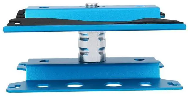 Alt view image 5 of 7 - 5X Metal RC Car Workstation Work Stand Repair 360 Degree Rotation For 1/8 1/10 1/12 1/16 Scale Models,Blue