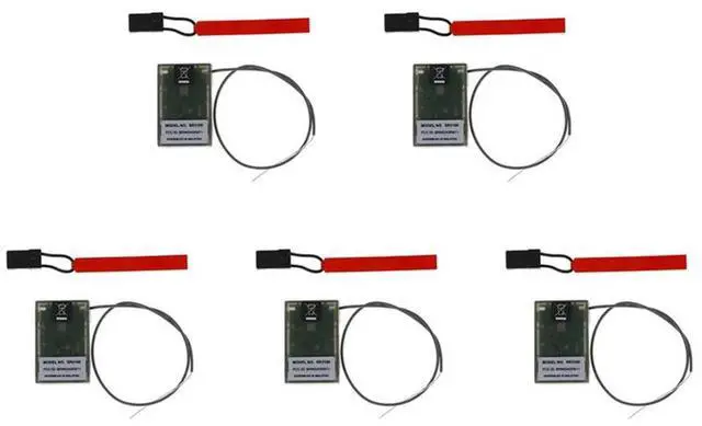 Alt view image 5 of 7 - 5X 2.4Ghz  SR3100 DSM2 3 Channel Surface DSM2 Receiver For RC CAR RC BOAT
