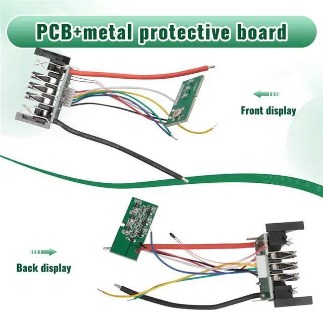 Alt view image 5 of 7 - 30PCS DCB200 18V 21V Li- PCB Charging Protection Circuit Board For