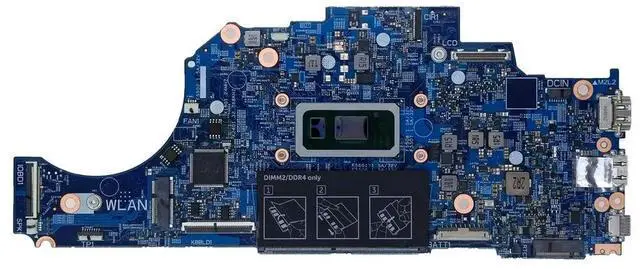 Alt view image 6 of 6 - 00P7DM For Latitude 3310 2-in-1 Laptop Motherboard SRFG1 5405U Mainboard 18831-1