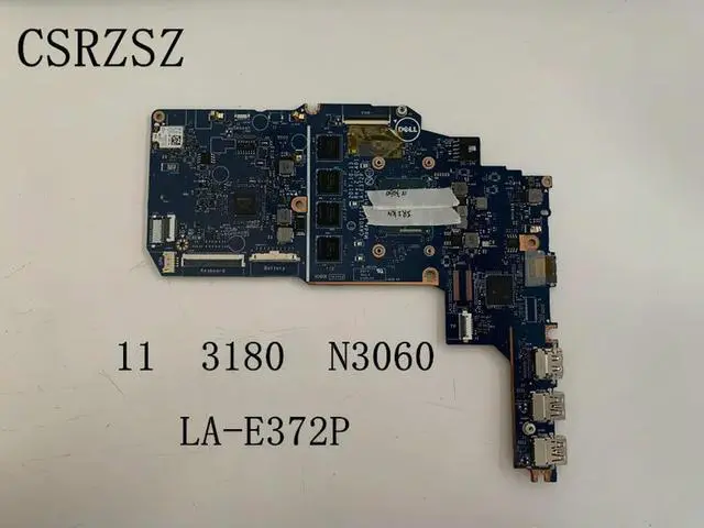 Alt view image 3 of 3 - For Chromebook 11 3180 Laptop motherboard with N3060 CPU CAV01/11 LA-E372P 100% Fully tested