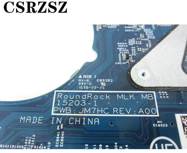 Alt view image 3 of 3 - CN-0P0WRG 0P0WRG P0WRG 15203-1 Mainboard For Latitude 3350 Laptop motherboard with 3215u CPU Fully Test work well