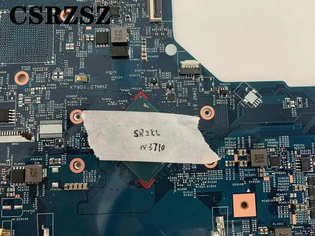 Alt view image 3 of 5 - For 17-BS Laptop motherboard 448.0C801.0011 16897-1 with N3710 CPU Test all functions 100%