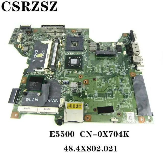Alt view image 2 of 3 - For Latitude E5500 Laptop motherboard CN-0X704K 0X704K X704K 48.4X802.021 Mainboard