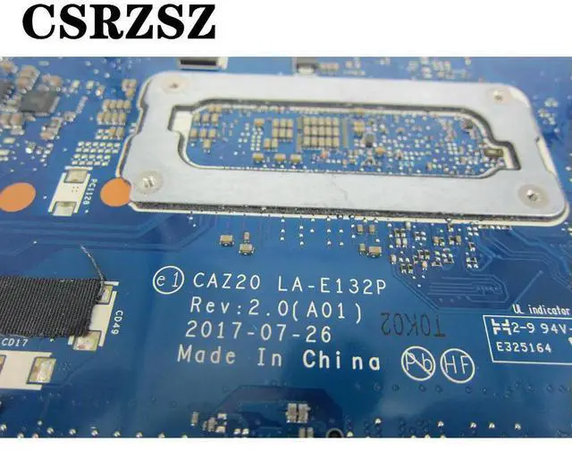 Alt view image 3 of 3 - For Latitude E7480 7480 Laptop motherboard with i5-6300u CPU LA-E132P CN-0YF9VM 0YF9VM YF9VM Fully tested