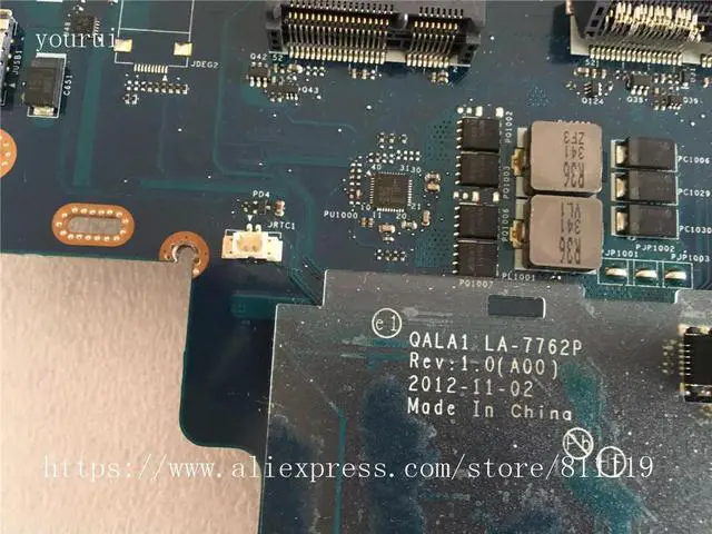 Main image of For Latitude E6530 series laptopmotherboard CN-0GMVN7 0GMVN7 GMVN7 QALA1 LA-7762P Tested ok