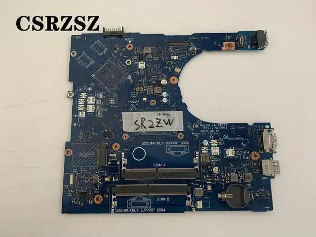 Alt view image 2 of 3 - For Inspiron 5468 5568 Laptop motherboard LA-D871P CN-0DMD9K 0DMD9K DMD9K with i3-7100u CPU Tested worked