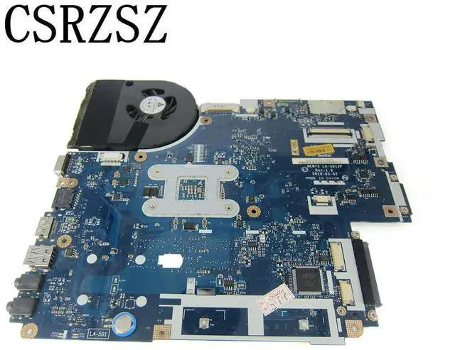 Main image of For aspire 5552G 5551G 5551 Laptop motherboard 75 LA-5912P + heatsink + CPU = LA-5911P Mainboard