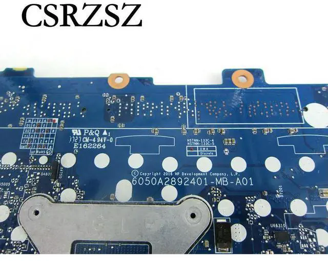 Alt view image 3 of 3 - For EliteBook 840 G3 850 G3 Laptop Motherboard with I5-6300U CPU 918313-601 6050A2892401 Mainboard UMA