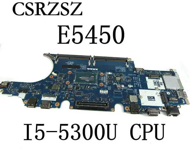 Alt view image 2 of 3 - For Latitude E5450 laptop motherboard with i5-5300u CPU LA-A901P working well