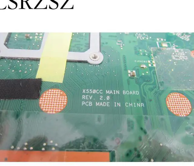 Alt view image 3 of 6 - X550CC For X550C X552C X550CC R510CC Laptop Motherboard 2127U CPU 4GB RAM DDR3 REV.2.0 Mainboard