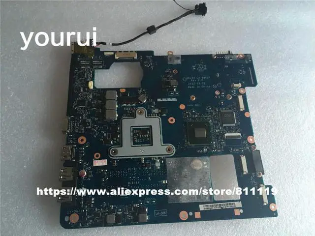 Alt view image 2 of 6 - For MotherBoard FOR NP350 NP350V5C NP350V5X QCLA4 LA-8862P BA59-03539A BA59-03551A DDR3