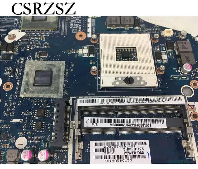 Alt view image 3 of 3 - 5750G For ASPIRE 5750 5750G 5755G Laptop Motherboard with GT520M GPU P5WE0 LA-6901P HM65 Mainboard