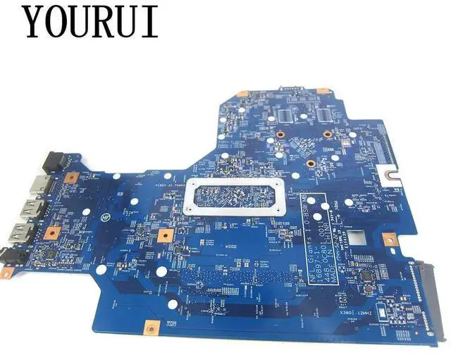 Alt view image 3 of 3 - 16897-1 For 17-BS 17-BS001DS Laptop Motherboard with N3710 CPU 448.0C804.0031 Mainboard