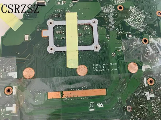 Alt view image 3 of 3 - For X550CC X550CA Motherboard X550CC REV 2.0 Mainboard Processor i5-3337u Test all functions