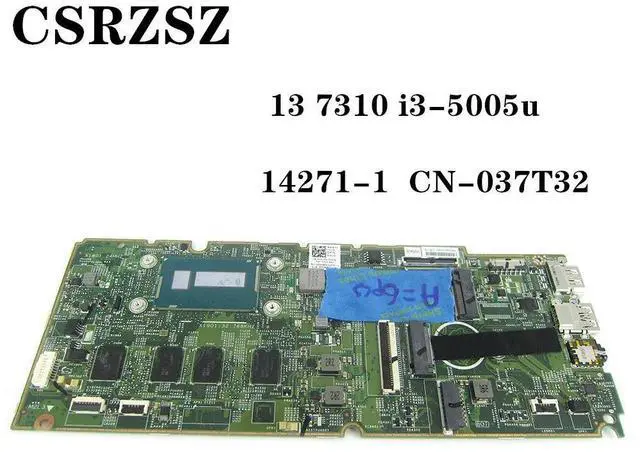 Alt view image 2 of 3 - CN-037T32 037T32 37T32 Mainboard For Latitude 13 7310 Laptop motherboard i3-5005u CPU 14271-1 Test work