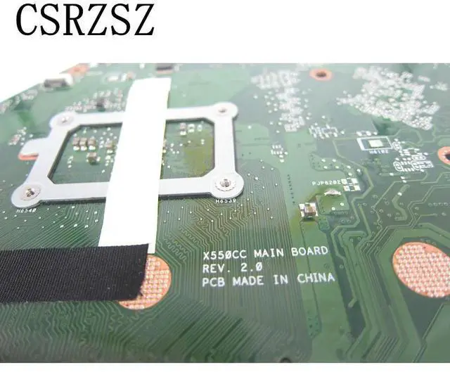 Alt view image 3 of 3 - For X550CC X550CA Laptop motherboard with 2117u CPU Fully Test