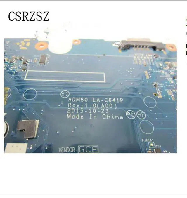 Alt view image 3 of 6 - For Latitude 5570 Laptop motherboard with i5-6200u/i5-6300u CPU CN-0JCMFT CN-03MCRF LA-C641P working well