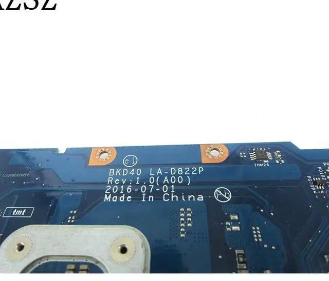 Alt view image 3 of 3 - For Vostro 7460 7560 5468 5568 Laptop Motherboard with I3-7100U CPU CN-0TV55C 0TV55C TV55C Mainboard