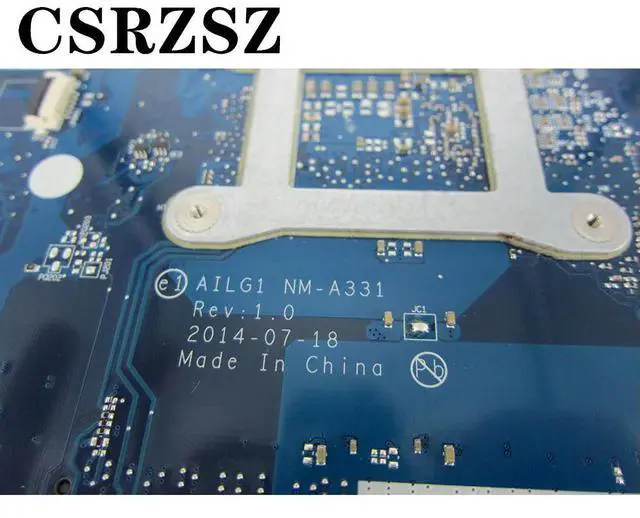 Alt view image 3 of 3 - AI1 NM-A331 For G70-80 Laptop motherboard with i5-5200u CPU Fully test well