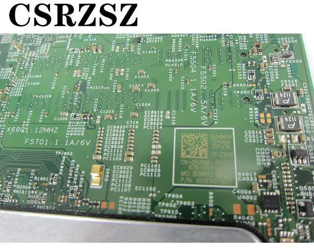 Alt view image 3 of 3 - For inspiron 5368 5568 laptop motherboard CN-0PJDNR 0PJDNR PJDNR With i7-6500u CPU tested