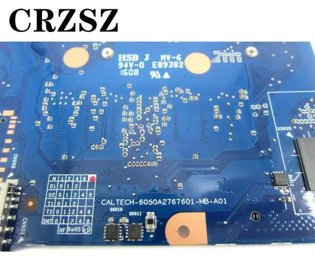 Alt view image 3 of 6 - For aspire A01-131 A01-431 Laptop motherboard 6050A2767601 NBSHG11001 With N3050/N3060 CPU Fully tested