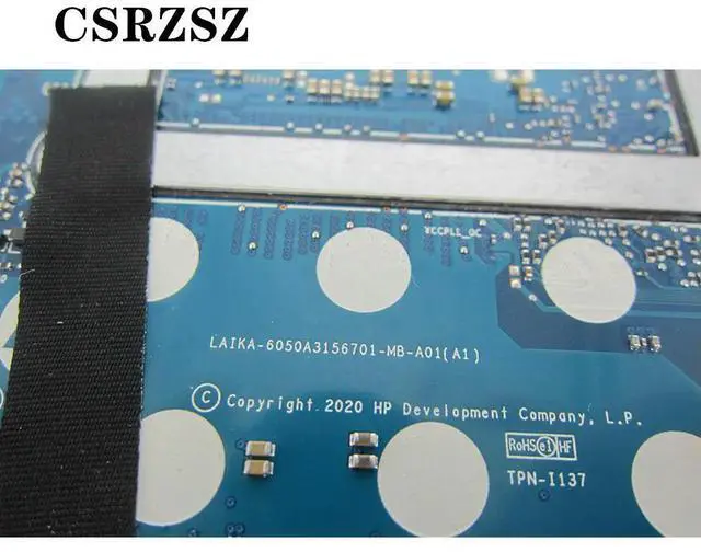 Alt view image 3 of 3 - L96510-001 L96510-601 6050A3156701 For Pavilion X360 14M-DW 14-DW Laptop motherboard with i3-1005G1 Tested work