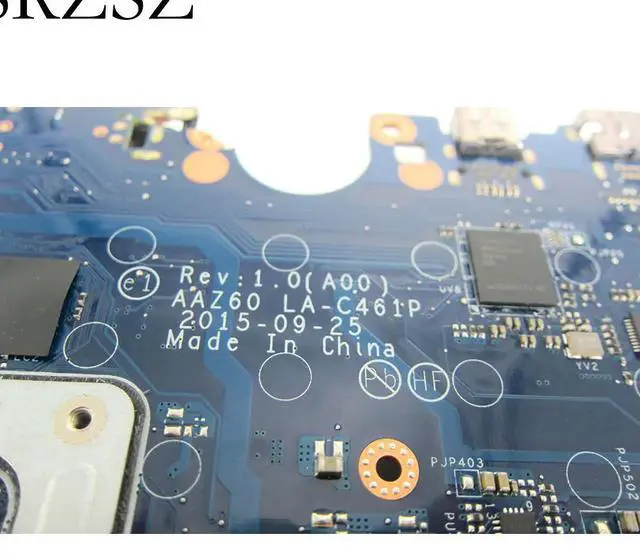 Alt view image 3 of 6 - FOR Latitude 14 7470 E7470 Laptop Motherboard I7-6600U/I7-6650U CPU LA-C461P CN-0YDW8F CN-0VNKRJ Mainboard