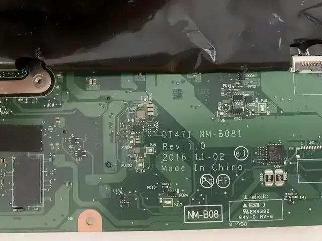 Alt view image 2 of 6 - For Thinkpad T470S Laptop motherboard DT471 NM-B081 FRU 01ER062 with i5-7300u CPU Test work
