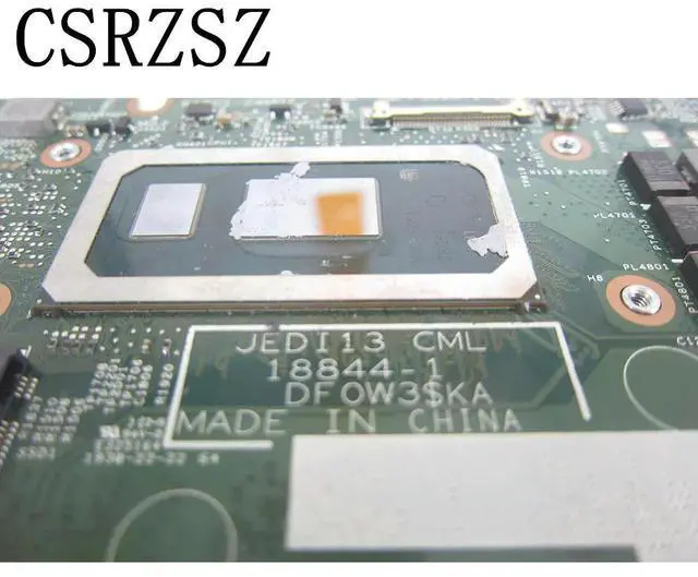 Alt view image 3 of 6 - CN-0PKNWK 0PKMWK 18844-1 Motherboard For inspiron 7391 with i5-10210u CPU Laptop motherboard TEST good