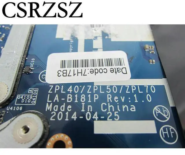 Alt view image 3 of 6 - For ProBook 440 G2 450 G2 470 G2 Laptop Motherboard I5-5200U CPU R5 M255 GPU LA-B181P Mainboard Tested