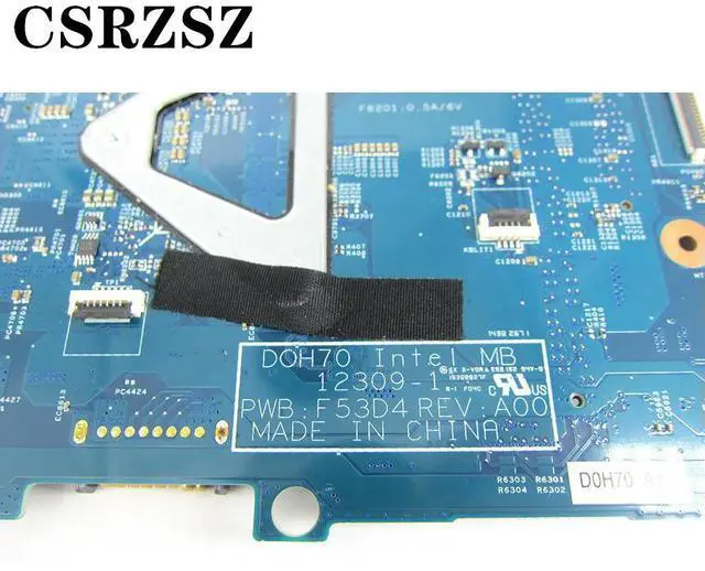 Alt view image 3 of 6 - For inspiron 17 7737 with i7-4510u CPU Notebook mainboard CN-0N3JV3 0N3JV3 N3JV3 12309-1 Laptop motherboard