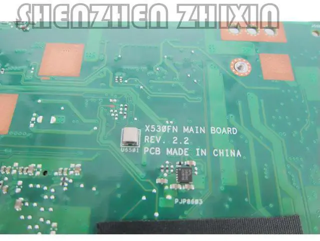 Alt view image 2 of 6 - For X530FN X530F S5300F Laptop motherboard with I5-8265U CPU DDR4 X530FA Mainboard
