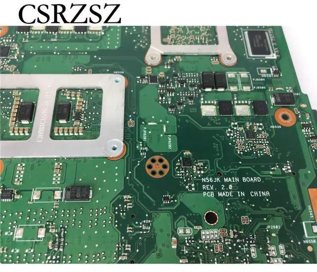Alt view image 3 of 6 - N56JK For N56J G56J G56JK N56 N56JK Laptop Motherboard I5-4200H CPU 2G GTX850M GPU REV.2.0 Mainboard