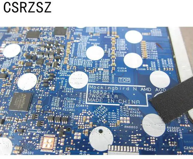 Alt view image 3 of 5 - For inspiron 5405 5505 Laptop motherboard with R5-4500U CPU 19852-1 CN-0YX59Y 0YX59Y YX59Y 100% Tested ok