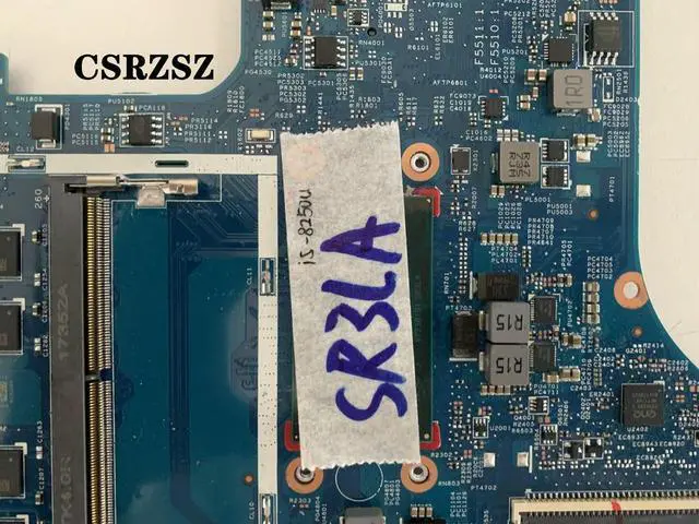 Alt view image 3 of 6 - For 15M-BQ 15-BP Laptop motherboard with i5-8250u CPU 4GB RAM 448.0BX11.0011 16906-1 934999-601 Tested