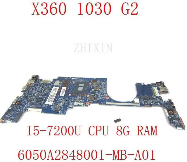 Main image of For EliteBook x360 1030 G2 PC Laptop Motherboard i5-7200U 8GB 917922-001 917922-601 OLDMAN-6050A2848001-MB-A01 Fully Tested