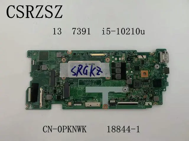 Main image of For inspiron 13 7391 Laptop motherboard i5-40210u CPU 8GB RAM CN-0PKNWK 0PKNWK PKNWK 18844-1 with Fully test work well