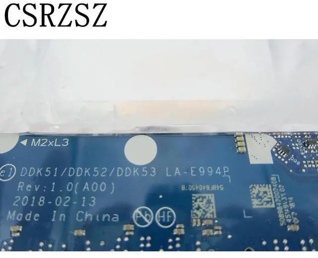 Alt view image 3 of 6 - CN-0KPG8D 0KPG8D KPG8D LA-E994P For G5 5587 G7 7588 Laptop motherboard with i5-8300H GTX1060 Test work