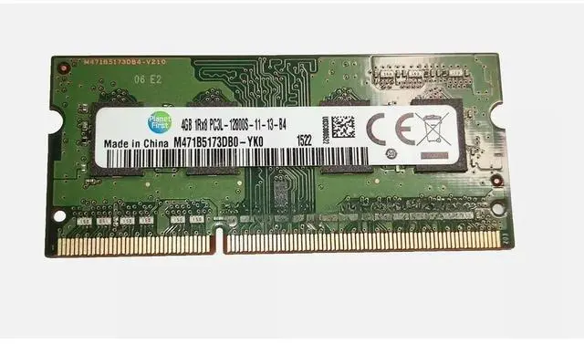 Main image of For 4G 1RX8 PC3L-12800S 1600 CE M471B5173DB0-YK0 notebook memory stick