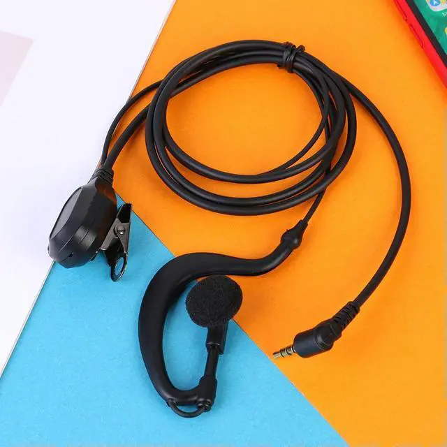 Main image of 3.5mm Walkie Talkie Earpiece Headset with PTT Mic 1Pin Earphone Earpiece Headphone Multifunctional for ICOM YAESU Radio